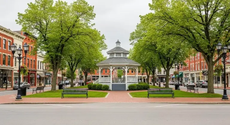 The Square in Medina, Ohio